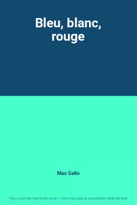 Couverture du produit · Bleu, blanc, rouge
