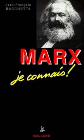 Couverture du produit · Marx (1818-1883), je connais !