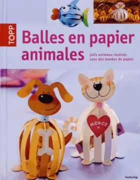 Couverture du produit · Balles en papier animales
