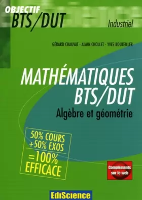 Couverture du produit · Mathématiques BTS/DUT : Algèbre et géométrie