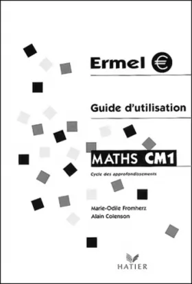 Couverture du produit · Maths CM1, guide d'utilisation