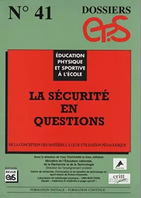 Couverture du produit · La sécurité en question