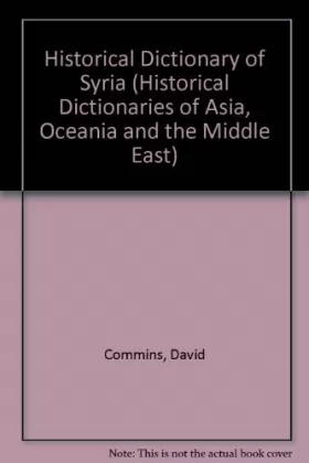 Couverture du produit · Historical Dictionary of Syria