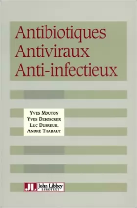 Couverture du produit · Antibiotiques, antiviraux, anti-infectieux