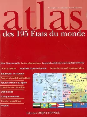 Couverture du produit · Atlas des 195 Etats du monde : Statistiques et drapeaux