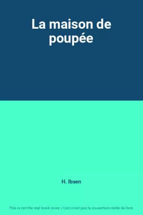 Couverture du produit · La maison de poupée