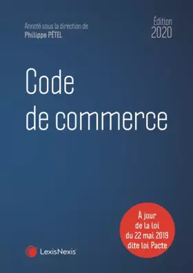 Couverture du produit · Code de commerce 2020
