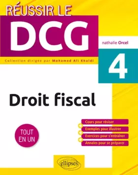 Couverture du produit · UE4 - Droit fiscal UE4