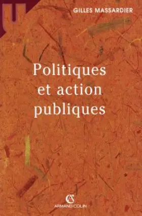 Couverture du produit · Politiques et action publiques
