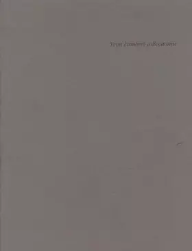 Couverture du produit · Yvon Lambert collectionne. de Collectif (14 mars 2000) Broché
