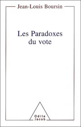 Couverture du produit · Les Paradoxes du vote