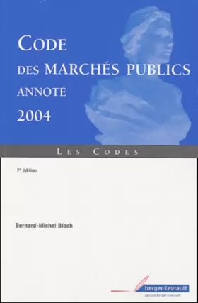 Couverture du produit · Code des marches publics annote
