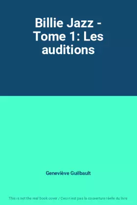 Couverture du produit · Billie Jazz - Tome 1: Les auditions