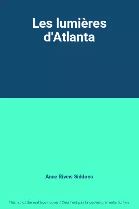 Couverture du produit · Les lumières d'Atlanta