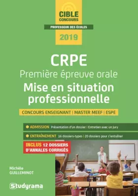 Couverture du produit · Crpe première épreuve orale