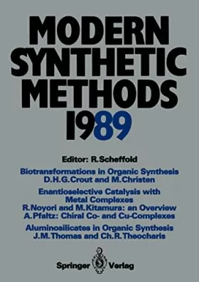 Couverture du produit · Modern Synthetic Methods 1989