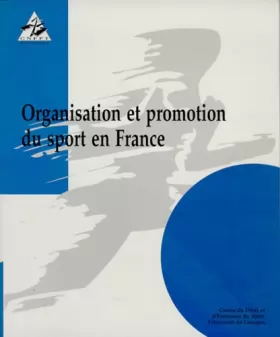 Couverture du produit · Organisation et promotion du sport en France