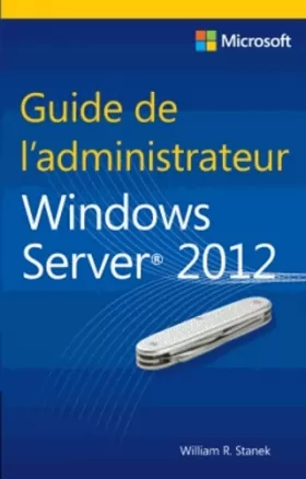 Couverture du produit · Guide de l'administrateur Windows Server 2012
