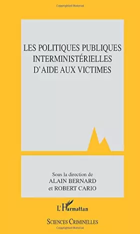 Couverture du produit · LES POLITIQUES PUBLIQUES INTERMINISTÉRIELLES D'AIDE AUX VICTIMES