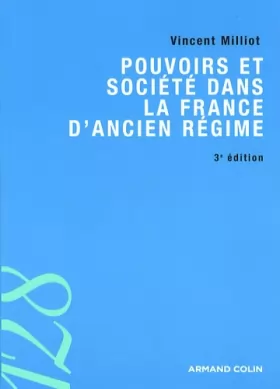 Couverture du produit · Pouvoirs et société dans la France d'Ancien Régime - 3ed