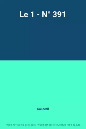 Couverture du produit · Le 1 - N° 391