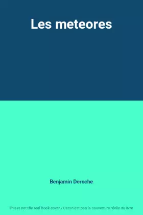 Couverture du produit · Les meteores