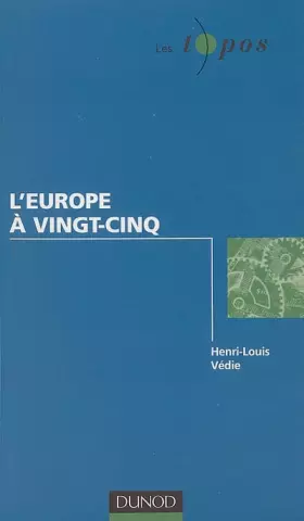 Couverture du produit · L'Europe à vingt-cinq