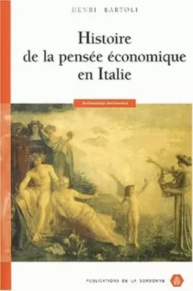 Couverture du produit · Histoire de la pensée économique en Italie