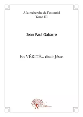 Couverture du produit · A la recherche de l'essentiel - Tome 3