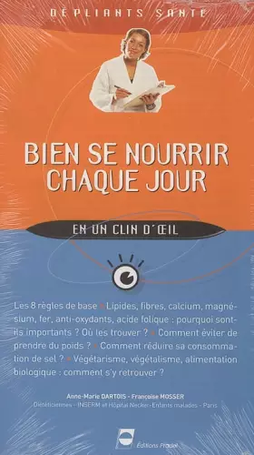 Couverture du produit · Bien se nourrir chaque jour