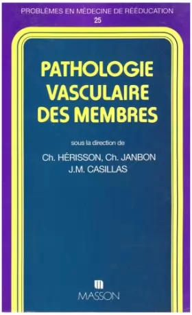 Couverture du produit · Pathologie vasculaire des membres