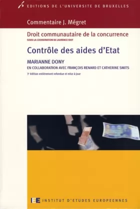 Couverture du produit · CONTROLE DES AIDES D ETAT (0000)