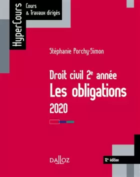 Couverture du produit · Droit civil 2e année: Les obligations