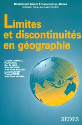 Couverture du produit · Limites et discontinuités en géographie
