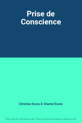 Couverture du produit · Prise de Conscience