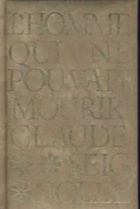 Couverture du produit · l'homme qui ne pouvait mourir et autres contes fantastiques