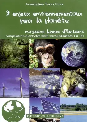 Couverture du produit · 9 enjeux environnementaux pour la planète