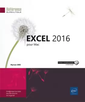 Couverture du produit · Excel 2016 pour Mac