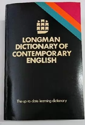 Couverture du produit · Longman Dictionary of Contemporary English
