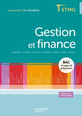 Couverture du produit · Gestion et finance Terminale STMG - Livre élève - Ed.2013