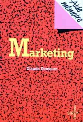 Couverture du produit · MARKETING. Edition 1997