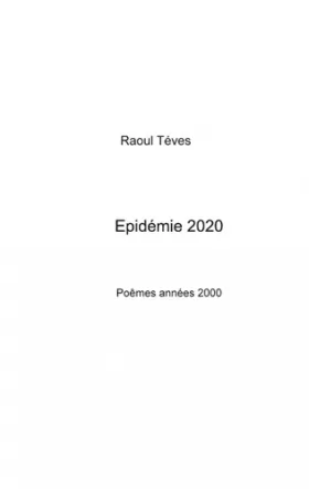 Couverture du produit · Epidémie 2020