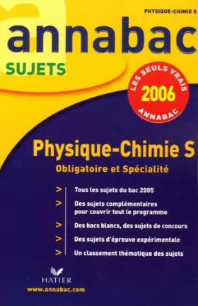 Couverture du produit · Physique-Chimie S : Enseignement obligatoire et de spécialité