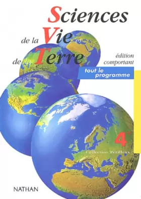 Couverture du produit · Sciences de la vie et de la terre, 4e, élève, tout le programme 1998
