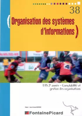 Couverture du produit · Organisation des systèmes d'informations BTS CGO 2e année