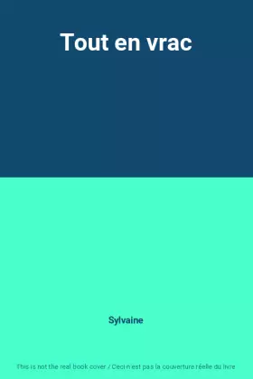 Couverture du produit · Tout en vrac