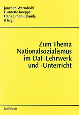 Couverture du produit · Zum Thema Nationalsozialismus im DaF-Lehrwerk und -Unterricht