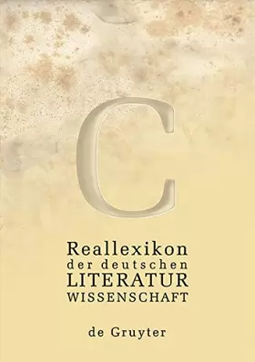 Couverture du produit · Reallexikon der deutschen Literaturwissenschaft: P - Z: Bd. 3