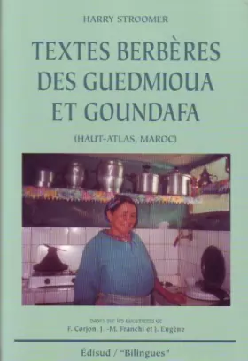 Couverture du produit · Textes berbères de Guedmioua et Goundafa