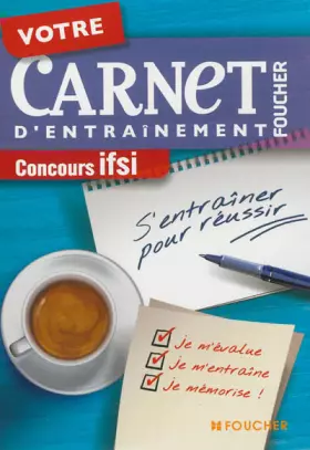 Couverture du produit · Votre carnet d'entraînement Concours IFSI